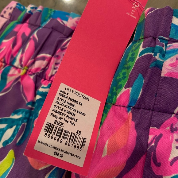 Lilly Pulitzer “Party All The Tide” Shorts - Picture 7 of 10